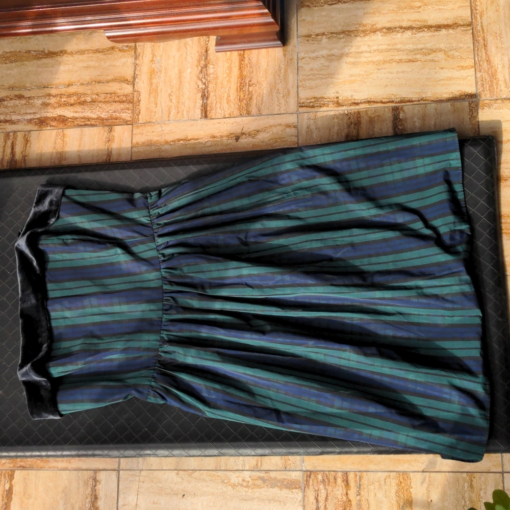 Vineyard Vines Blackwatch Strapless Dress